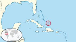 Map of the Turks and Caicos Islands