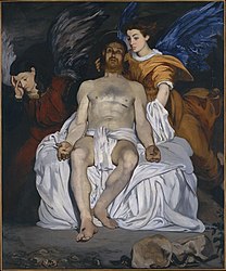 1864 The Dead Christ with Angels