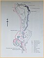 Topographie connue de la grotte.