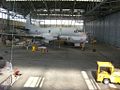 L'Atlantique 2 no 26 (M 26) en maintenance dans le hangar H1 de la BAN Nîmes-Garons