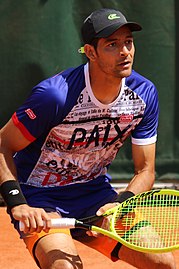 Marcelo Arévalo, miembro del equipo ganador de dobles masculino en 2024. Fue su segundo título de Grand Slam y el segundo en el Abierto de Francia.