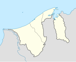 Brunei üzerinde Kuala Belait