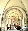 Le chœur de l'église Saint-Pierre.