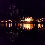 Château de Montsoreau-Museum of Contemporary Art Sky lantern Festival, in Loire Valley