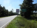 Chauncey City limit, GA165SB