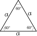 Likesidet trekant