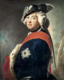 Frederico II da Prússia. 1745