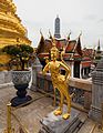 Kinnari statue inside Grand Palace