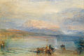 J. M. W. Turner, Červená Rigi, akvarel, 1842