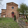 Façade de l'église Saint-Eutrope.