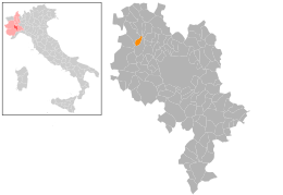 Capriglio – Mappa