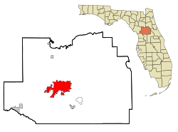 Kaupunki piirikunnassaan, joka Floridassa.