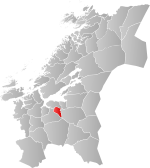 Klæbu kommunens kommunevåpen og utstrekning mellom 1838 og 2019.