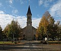 Deutsch: Kirche der Herrnhuter Brüdergemeine am Zinzendorfplatz English: Moravian Church