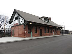 Old Oyster Bay LIRR station in 2016