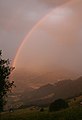 6.10.09 Regenbogen bei Ilanz