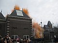 Vuurwerk bij de heropening van het Rijksmuseum in april 2013