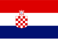 Bandera de guerra del Estado Independiente de Croacia (1941-1945)