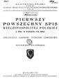 Województwo łódzkie – oficjalne dane GUS spisu powszechnego 1921