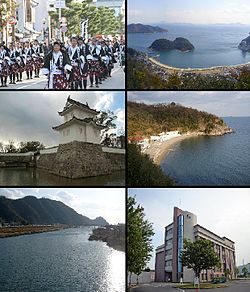 Akō Festival Sakoshi Bay Akō Castle Cape Misaki Chikusa River Kansai University of Social Welfare