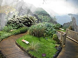El jardín Sub-Antarctic, Royal Tasmanian Botanical Gardens, en Hobart