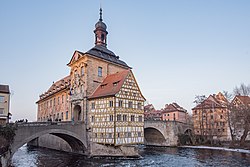 Old town hall (Altes Rathaus) in Bamberg