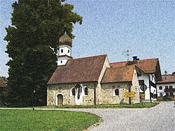 Skyline of Bruck (Oberbayern)