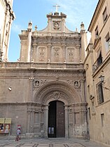 Portada de la Cadenas (1512) de la catedral de Murcia