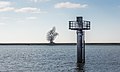 Exposure ('De hurkende man') Kunstwerk van Antony Gormley.