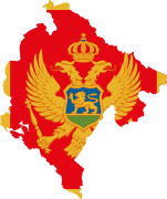 Flag map of Montenegro.svg