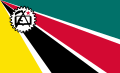 Bandera de Mozambique (1975-1983)