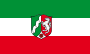 Bandeira da Renânia do Norte-Vestefália