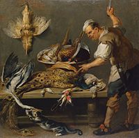 Франс Снейдерс. «Кухар біля кухонного столу», до 1637