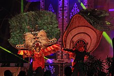 Singo Barong performance at Festival Reog Nasional in Ponorogo, East Java, Indonesia