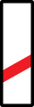 6c: Level crossing mark (right) - Distance to level crossing approx. 80m