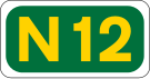 N12 road shield}}