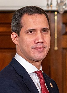 Juan Guaidó, (40 años) 23 de enero de 2019-25 de enero de 2023 (interino) parcialmente reconocido Sin cargo público actual