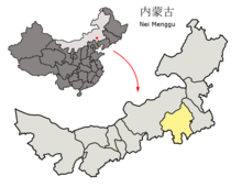Location of Chifeng Prefecture within Inner Mongolia (China).png