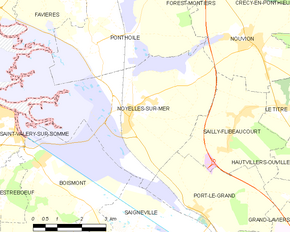 Poziția localității Noyelles-sur-Mer