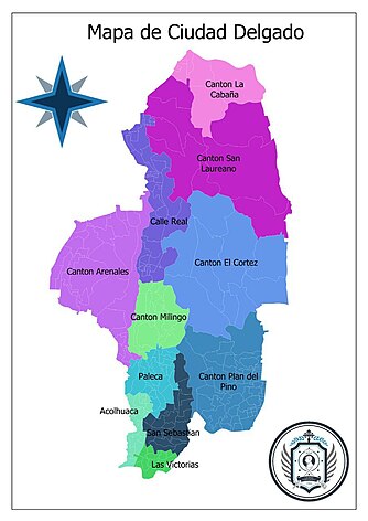 Mapa de Ciudad Delgado