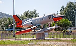 Piaggio PD.808 (Denkmal für den italienischen Piloten Carlo Del Prete (1897–1928) in Lucca)