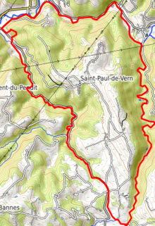 Carte topographique