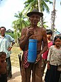 Sugar palm juice, fresh from the tree-top, Takeo