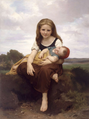 La germana gran, 1869 per William-Adolphe Bouguereau