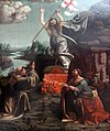 Resurrezione di Cristo con i Santi Leonardo e Lucia, Staatliche Museen, Berlino