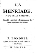 1730 edition of Voltaire's La Henriade.png