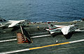 A-7Bs of CVWR-20 on the USS Carl Vinson