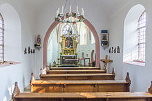 Blick zum Altar