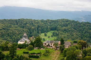 Le village en août 2021.