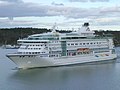 A Cruise ship in Stockholm